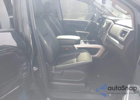 2017 Nissan Titan Pro-4X from USA, damaged, VIN 1N6AA1E51HN536219